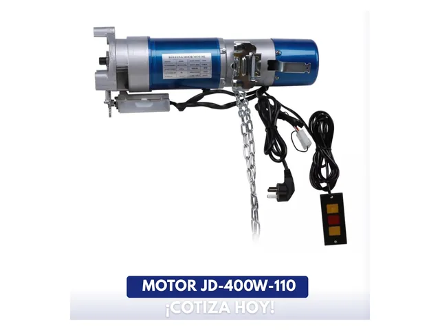 Motor JD-400W-110 para cortina de acero
